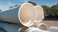 A-2000 Contech A-2000 18 In X 22 Ft Pvc Ribbed Pipe W/ Gasket CAT467U,A2000,A200018,A218,46790010,