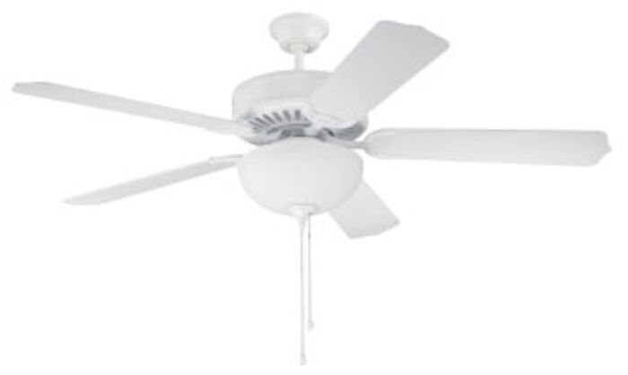 C201W Pro Builder 201 52 in Ceiling Fan 4643 cfm White 