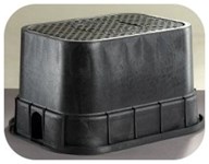 DFW1200.12.1 Rectangular Std Meter Box With Black Lid CAT423B,D1200,DFW1200.12.1,DFW1200121,113BCD,DFW,DFW1200,1200,1200121,SMTMBX12SBBKSL,SMTMB,