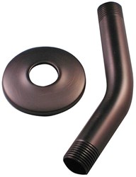 89411 Danco 6 Brass Oil Rubbed Bronze Wall Shower Arm With Flange ,89411