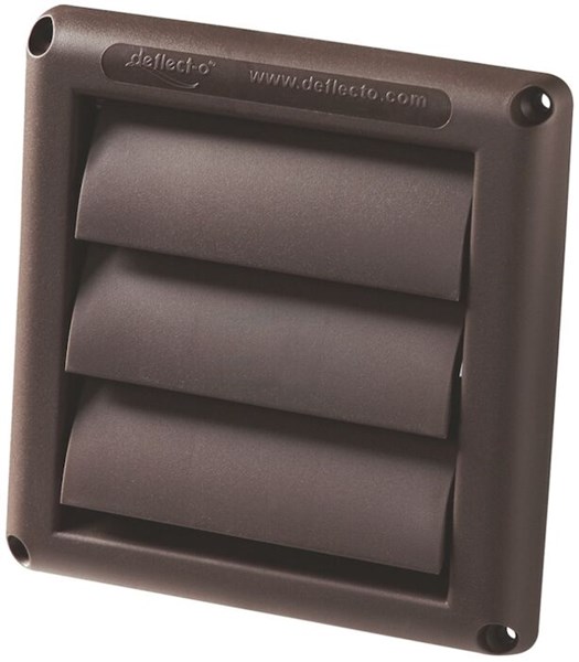 Deflecto Canada Ltd HS6B Deflecto SupurrVent Brown 6 Dryer Vent Hood