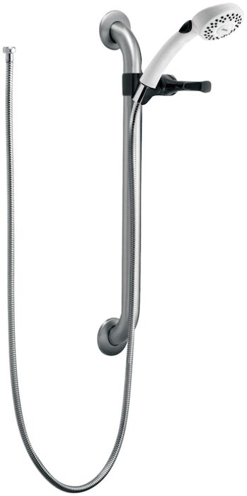 Rpw124Hdf Commercial Hdf Single-Setting Hand Shower W/ Grab Bar 