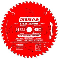 D0648f Diablo Tools Demon 6-1/2 In Circular Saw Blade 48 Teeth CAT500D,008925057871