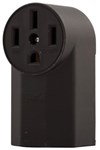 1225 Eaton Power Surface Straight Blade 125/250 Volts Black Glass Reinforced Nylon Electrical Receptacle ,1225,032664305702,55054,LEV55054P00