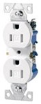 TR270V Eaton Duplex Straight Blade 125 Volts Ivory Impact Resistant Thermoplastic Electrical Receptacle ,TR270V,T5320I,3232TRI