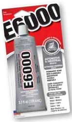 220015 Eclectic Products 3.7 oz Clear Adhesive ,E6000