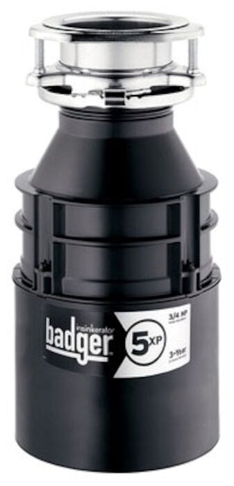 75993  Badger 5XP 3/4 HP Disposer without Cord Badger, Badger 5XP, InSinkErator, Garbage Disposer, insinkerator, Garbage Disposer, Disposer, Food Waste Disposer