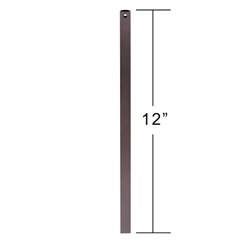 CFDR1ORB 1 Oil Rubbed Bronze Down Rod ,