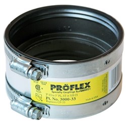 3000-33 Proflex 3 SS SHLD Coupling F/3 CI/PVC ,FN120,PFCM,3000-33,300033