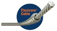 25HE1-DH General Wire Flexicore 1/4 in X 25 ft Cable ,25HE1DH