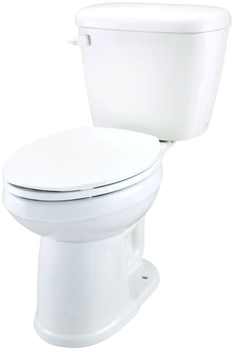 G0028170  Maxwell 12 in Rough-In 1.6 gpf Left Hand Trip Lever White Toilet Tank Only 