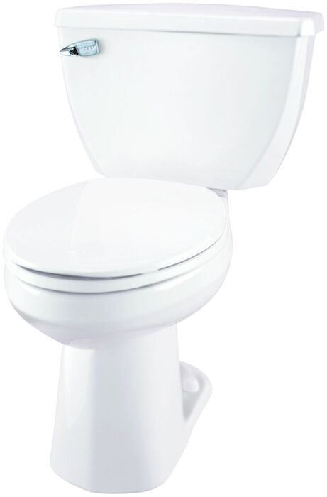 G0028385  Ultra Flush 10 in Rough-In 1.6 gpf Left Hand Trip Lever White Toilet Tank Only 