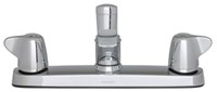 Maxwell 2H Kitchen Faucet w/ Metal Handles &amp; 8&quot; D-Tube Spout 1.75gpm Chrome ,G0042213,42213,0042213,42113,42-113