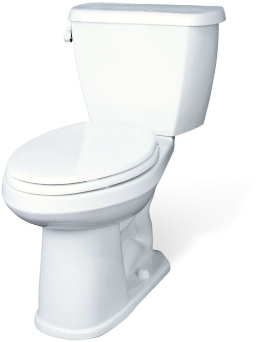 GAV21828  Avalanche ADA White 12 in Elongated Floor Toilet Bowl 