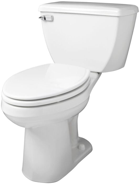 GHE28385  Ultra Flush 10 in Rough-In 1.28 gpf Left Hand Trip Lever White Toilet Tank Only 