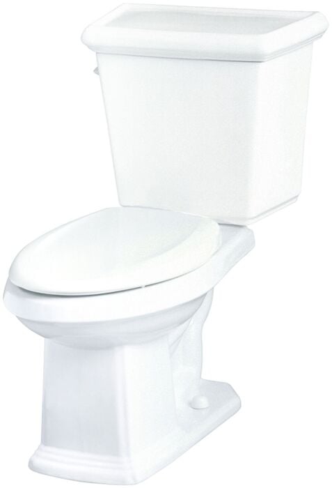 GHE2853009  Logan Square 12 in Rough-In 1.28 gpf Left Hand Trip Lever Biscuit Toilet Tank Only 