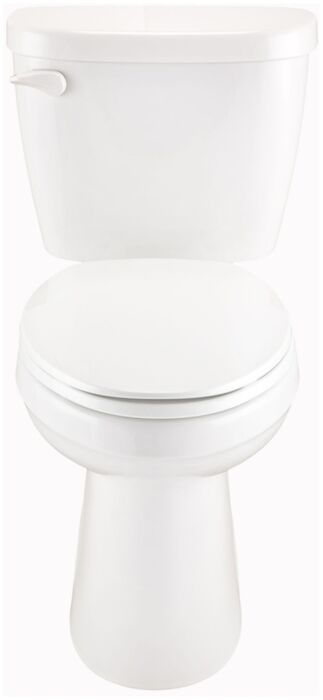 GMX28995  Maxwell 10 in Rough-In 1.6 gpf Left Hand Trip Lever White Toilet Tank Only 