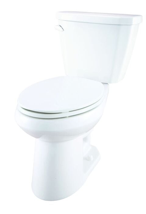 GVP21528  Viper ADA White 12 in Elongated Floor Toilet Bowl Only 