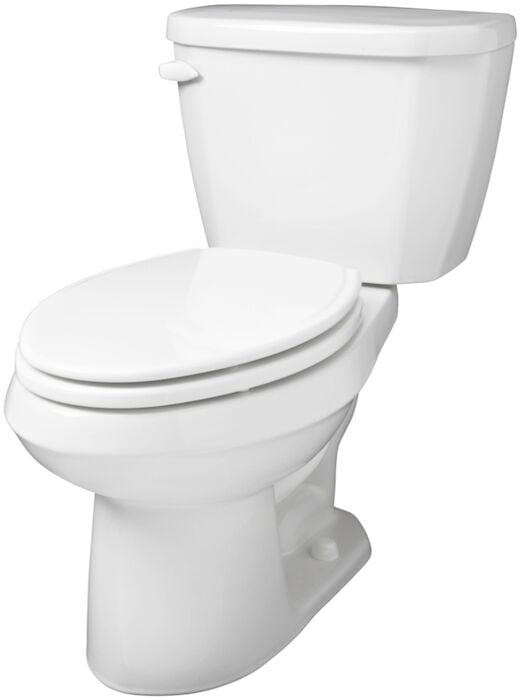 GVP21562  Viper White 12 in Elongated Floor Toilet Bowl 