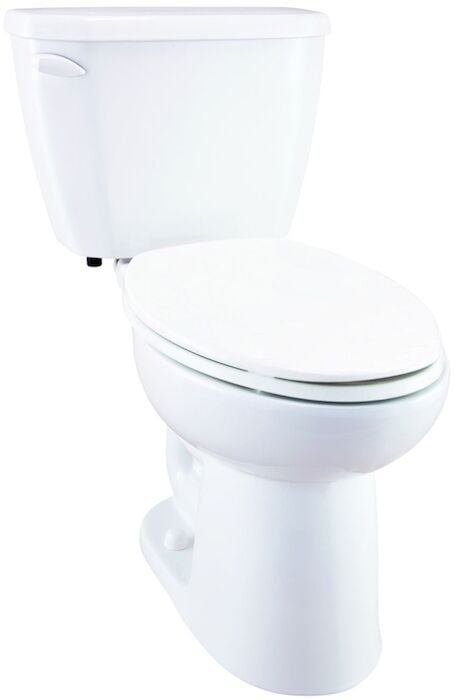 GVP28595  Viper 10 in Rough-In 1.6 gpf Left Hand Trip Lever White Toilet Tank Only 