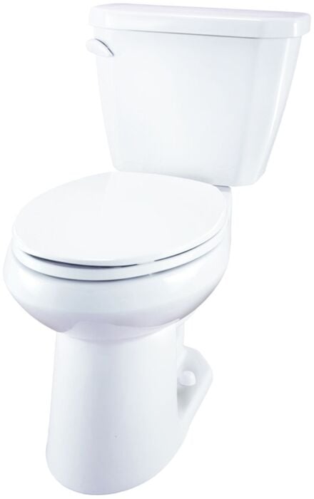 GWS28590  Viper 12 in Rough-In 1.28 gpf Left Hand Trip Lever White Toilet Tank Only 