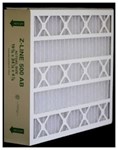 ABP20255 Glasfloss Z-LineSeries 20 in X 25 in X 5 in Pleated Synthetic Fiber 300 FPM MERV 10 Air Filter ,500AB,ABP20255,2400.2102,24002102,GRF2025,MAC2000,AIRBEAR,AIR BEAR,20255