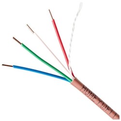 47120307 18/4 Honeywell 18 AWG 250 Non-Shielded Cable ,QW184,37300308,09702838,TW184,T184,TW4,55304,THERMOSTAT WIRE,18-4,99348,Px553040407,RZF25050029,553040407,J643900,TW4,UL184250,47120307