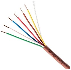 47140307 18/6 Honeywell 18 AWG 250' Non-Shielded Cable ,09702870,QW186,TW186,T186,TW6,55306,THERMOSTAT WIRE,84205,553060407,J167970,J517380,UL186250,47140307