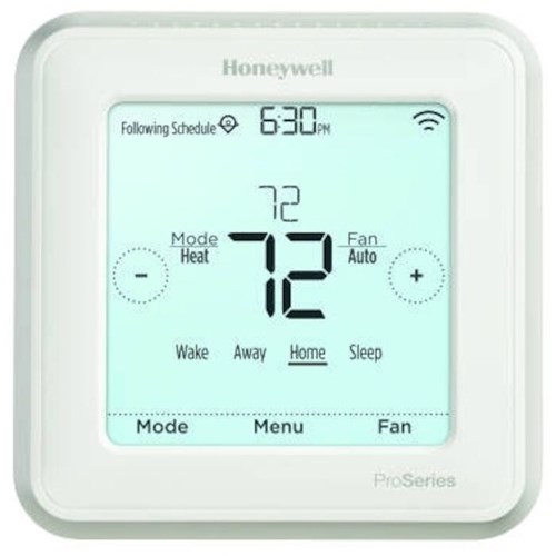 Ademco Ecc - Th6220Wf2006 Honeywell 2 Heat/1 Cool Heat Pump 2 Heat/2 Cool  Conventional System Thermostat