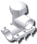 5161-24-2517 Continental 6 X 2 Lf Ips Compression Outlet Pvc Saddle 