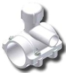 5261-18-2506 Continental 2-1/2 X 3/4 Lf Cts Compression Outlet Pvc Saddle 