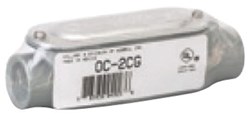 OLB-9CG Killark 3-1/2 in LB Aluminum Conduit Body ,OLB-9CG,608CG