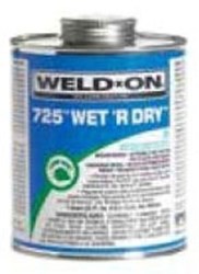 725™ Wet &#39;R Dry™ PVC - Medium Bodied Aqua Blue Quart ,IW32,IB32,IWD32,72532,735