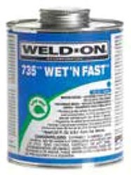 735™ Wet N&#39; Fast™ PVC - Medium Bodied Blue Quart ,