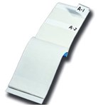 IDEAL 44-151 Write-On Marker Booklet Ideal SZ: 1.000 X 2-1/2 IN MRKR 6 Markers Per Page 783250441518 ,