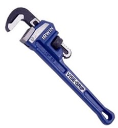 274102 Irwin Industrial Tools 14 in Blue Cast Iron Pipe Wrench ,