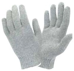 K112 Isaacs Glove & Safety Coburns Blue/Gray Polyester/Cotton Glove Large ,K112PL,GLOVES,CG,GLOVE