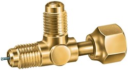 A31851 1/4 in Brass Tee Flare X Female Threaded Swivel X Flare ,A31851