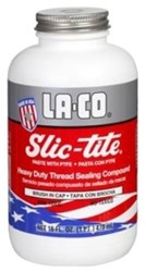 42019 Laco SLIC-TITE 1/2 Pint White Heavy Duty Paste Sealant ,LAC42019,ST8,SLICTITE,04861542019