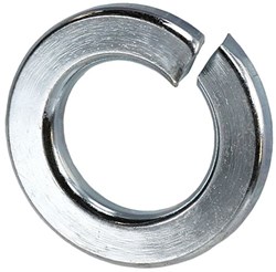 LW12 1/2 in Zinc Plated Lock Washer ,