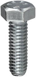 MB141 1 in Zinc Plated 1/4 in-20 TPI Hex Bolt ,MB141,58704