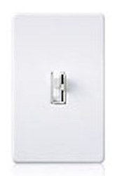 AY-10P-IV Ariadni 1000W Ivory Incandescent/Halogen Toggle/Slide Dimmer ,AY-10P-IV,DIMMERINC,AY10PIV