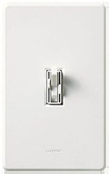 AY2-LFSQ-WH Ariadni 300W White Incandescent/Halogen Toggle/Slide Dimmer ,AY2-LFSQ-WH,FAN SPEED CTL,755775208