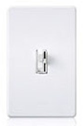 AYCL-153P-WH Ariadni 150W CFL/LED, 600W Incandescent/Halogen White Incandescent/Halogen/LED/CFL Toggle/Slide Dimmer ,AYCL-153P-WH,DIMMERINC,DIMMERFL,DIMMERLED,SHL20302