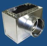 6481468 M&M 14 in X 6 in X 8 in Steel R4 Insulated Side Tap Register Box ,6481468,34202346,6481468,34214729,34222475,648,A5017,900S,501S,065011468,86481468