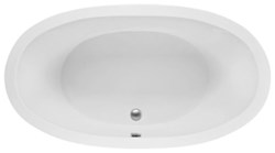 MBSOFS6636CWH MTI Basics White Acrylic 66 X 36-3/4 X 21-3/4 Freestanding Soaker Tub ,