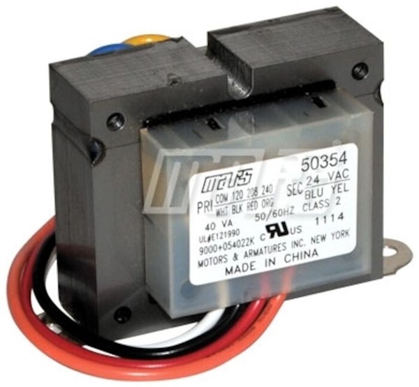 Mars Motors Armatures Inc Mars 1 8 240 24 Volts 40 Va Transformer