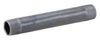 1-1/4x24 Black Steel Sch 40 Nipple Mipxmip 