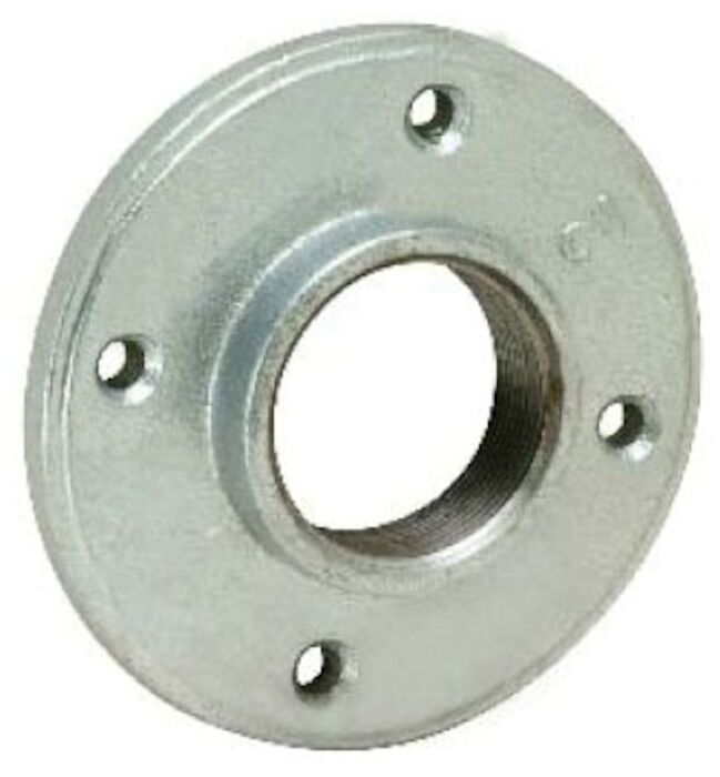 Matco Norca Inc 1 1 2 Galvanized Malleable Iron Floor Flange