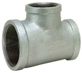 1 X 1/4 X 1 Galvanized Malleable Iron Reducer Tee ,00532804,GTGBG,FMGT100210,FMG